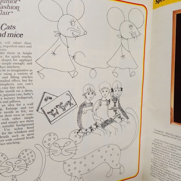 Golden Hands Magazine Knitting dressmaking Needlecraft Part 21 Vol 2 Guide 70s - Picture 12 of 12